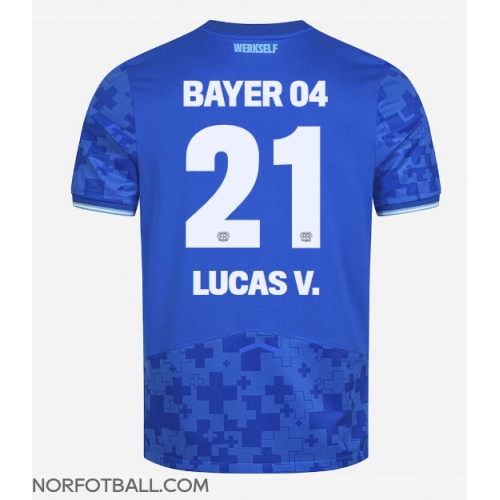 Billige Fotballdrakt Bayer Leverkusen Lucas Vazquez #21 Replika Tredjedrakt 2025-26 Kortermet Billige Fotballdrakt Bayer Leverkusen Lucas Vazquez #21 Replika Tredjedrakt 2025-26 Kortermet